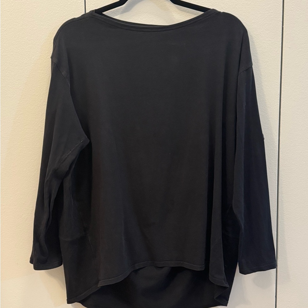 Lululemon Long-sleeve Black Tunic Women's Top